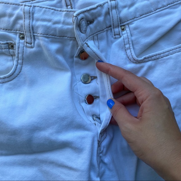 Zara white denim jeans - Picture 6 of 6